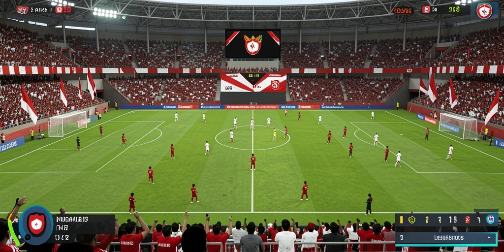Menampilkan karakter utama D73 dalam aksi.