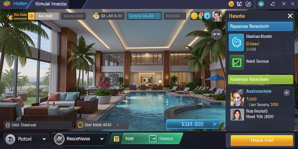Screenshot menampilkan antarmuka pengguna yang intuitif.