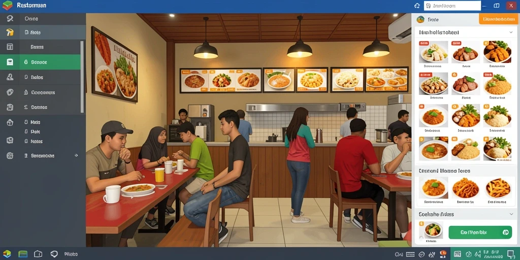 Tampilan antarmuka yang menarik dan intuitif.